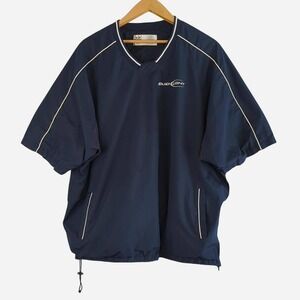 Vintage Bud Light Beer Promo Jacket Blue Pullover Windbreaker 90s Streetwear XXL